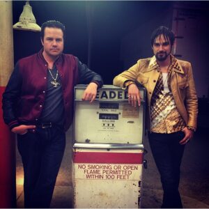 Andrew J. West Instagram - Can't promise our characters will get along any better this time around. #middlemanmovie @joshmcdermitt