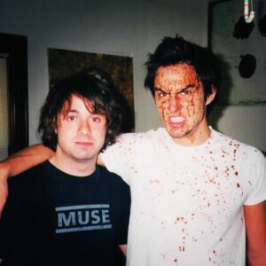Andrew J. West Instagram - 1st time someone asked me to be in their movie- @cabinsintheair Bloomington, IN, 2004. #tbt #silent #8mm #romcom #typecast