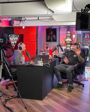 Andrew J. Williams Instagram - @notsam and I cut it up about art, music, pro wrestling and common things like bushy eyebrows on @notsam YouTube channel! Go give a watch!