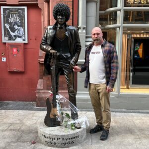 Andrew J. Williams Instagram - Dublin was amazing! We got to spend a few days in a beautiful rural area above Dublin at a castle that had a monument stating that the first potato was planted there. Then we got to walk Dublin and we ate everything we could. We heard amazing sounds and met some of the nicest people as a whole. What an incredible country. Plus, spending that much time with @hana_devore in such a beautiful country is my most happy place. ❤️