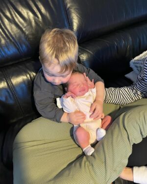 Andrew O'Reilly Instagram - Welcome to the family Madison O’Reilly ❤️
I think your big brother is happy to finally meet you!

#prouddad #family #brotherandsister