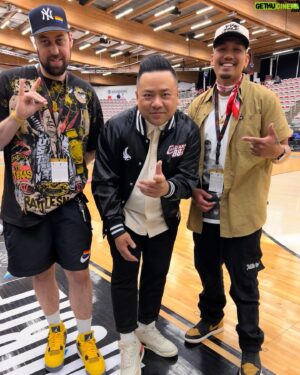 Andrew Phung Instagram - Me and the @yycsolediers pulling up to the @calgarysurge game last week. If you haven’t been, you are missing out! The product is incredible. It’s fun, high energy, family friendly, and the calibre of basketball is incredible. Thank you to @_jasonribeiro and the entire organization for welcoming me home. ❤️
