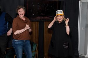 Andrew Rannells Instagram - Last night was WILD! Not only did Joshie and I get to perform for Secretary Clinton, she agreed to be our guest producer! It was her Broadway debut!! What an honor. Thank you, @hillaryclinton for being so kind and for making our dreams come true.