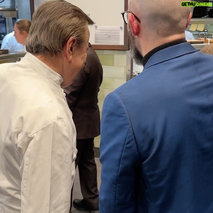 Andrew Rea - 37.1K Likes - It was thrilling enough to celebrate 8 years of Babish with my wonderful friends/coworkers at @restaurantdaniel, but nothing could’ve prepared me for meeting the man himself. Thank you all so much for the dizzying and surreal life that Babish has given me and the five wonderful people that it now employs. We’ve got some big things cooking for 2024.
Course 1: Foie Gras Terrine
Course 2: Pimentón Paccheri Pasta
Course 3: Red Wine Braised Duck