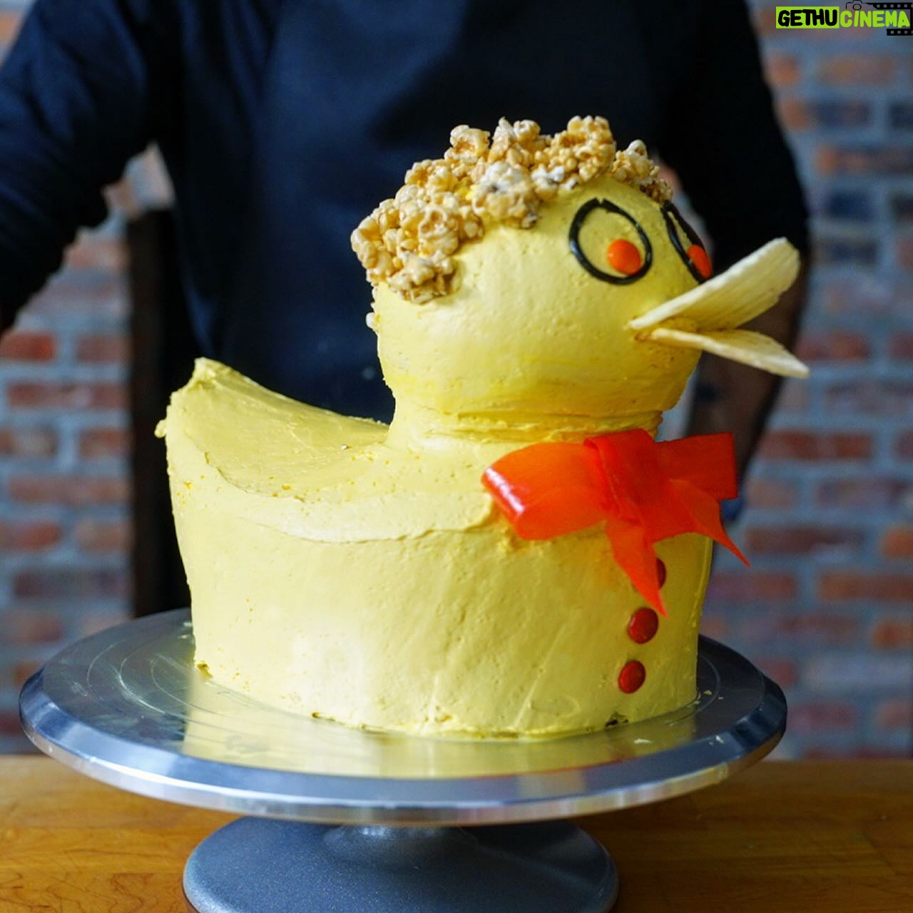 Andrew Rea - 19.1K Likes - Little something for all the millennial parents out there who have to/get to watch an incredible volume of @officialblueytv - Bingo’s birthday Duck Cake, for real life! New (family-friendly) episode of Binging is live now, link in tree!