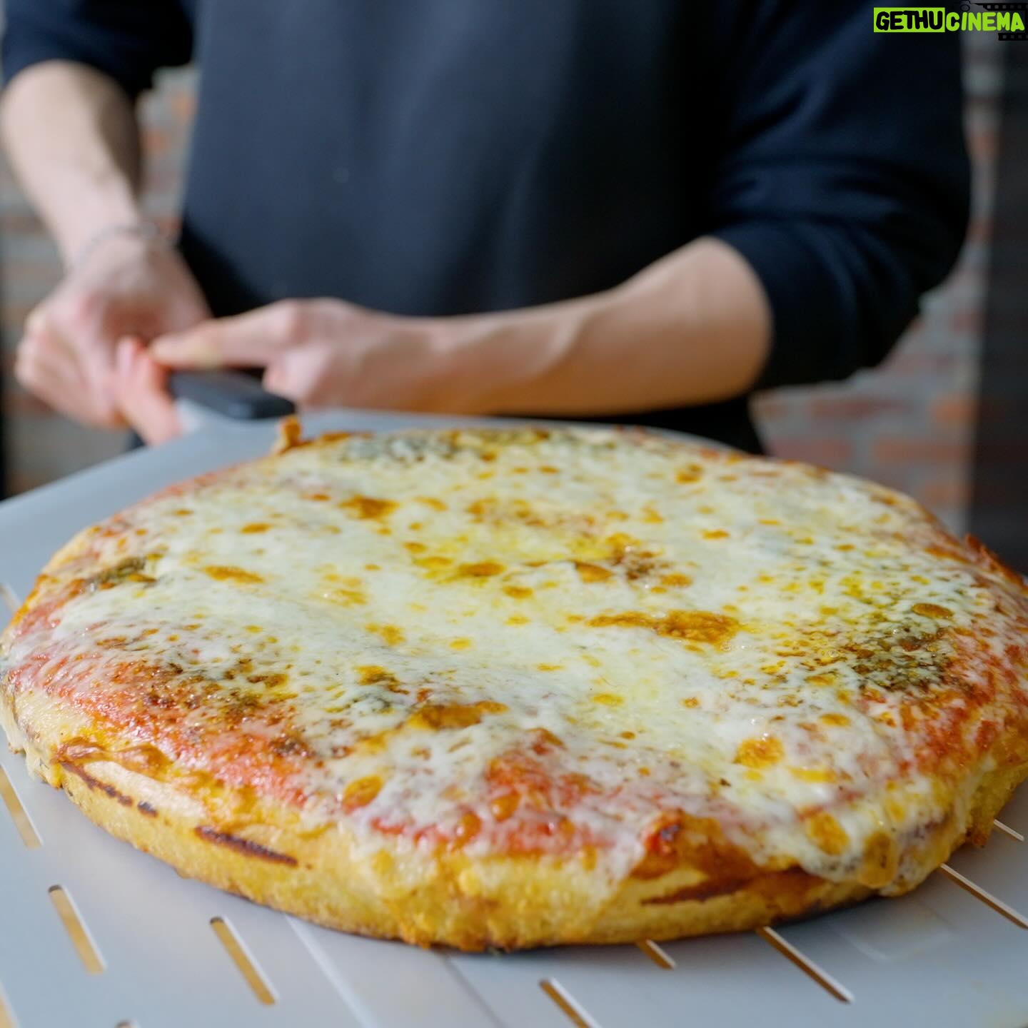 Andrew Rea - 6.6K Likes - The cheese pull of dreams. On today’s Anything with Alvin, @alvin.zhou makes pizza al trancio. It’s a good reminder that sometimes a cheese pizza is all you need. Link in the tree 🍕
