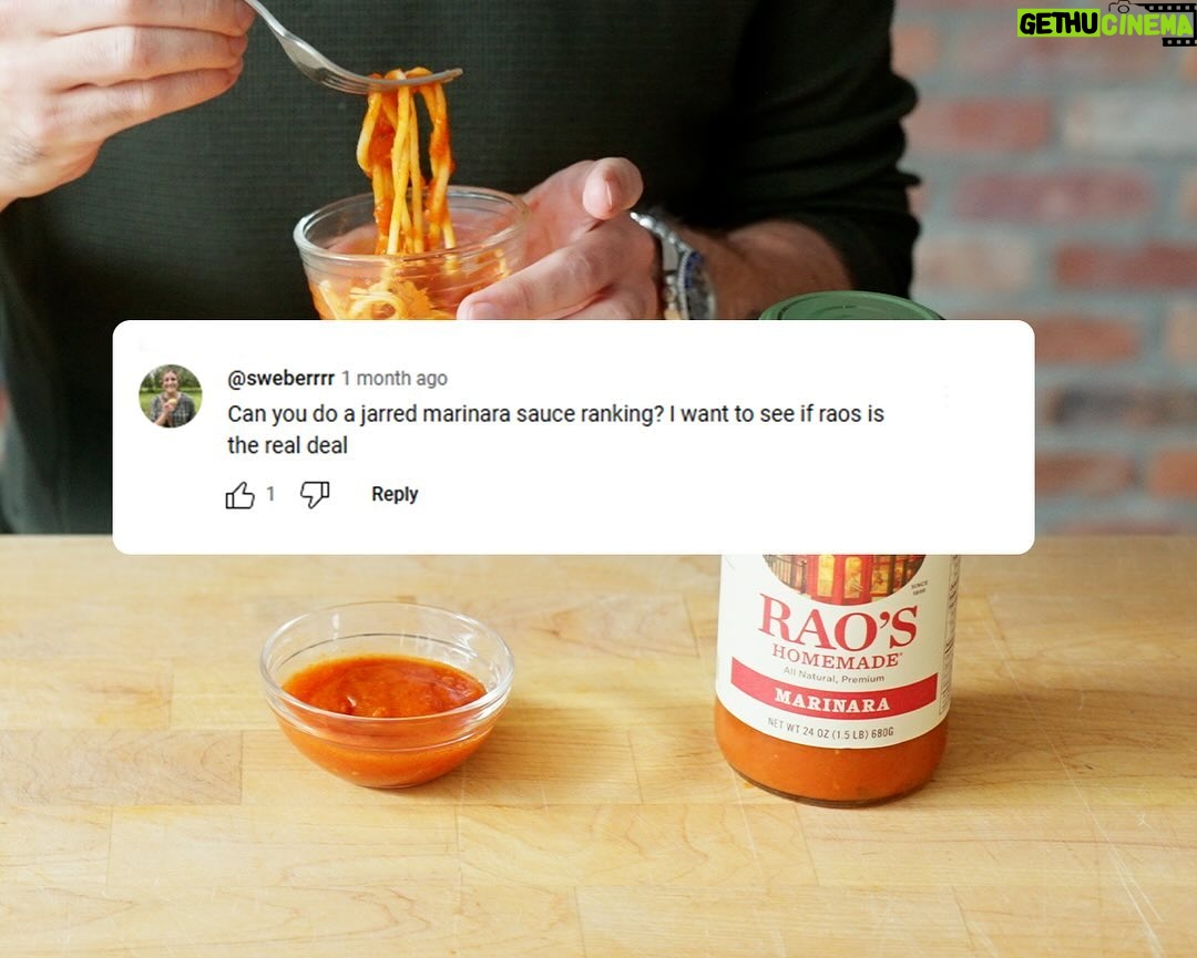 Andrew Rea - 15.1K Likes - Ask and you shall receive 🍝. What should I rank next? Link to watch pasta sauces in bio!
