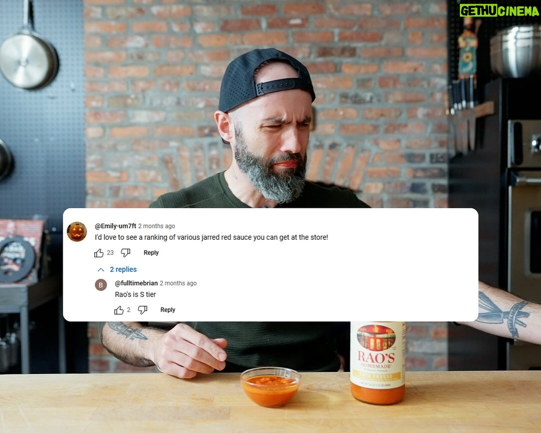 Andrew Rea - 15.1K Likes - Ask and you shall receive 🍝. What should I rank next? Link to watch pasta sauces in bio!