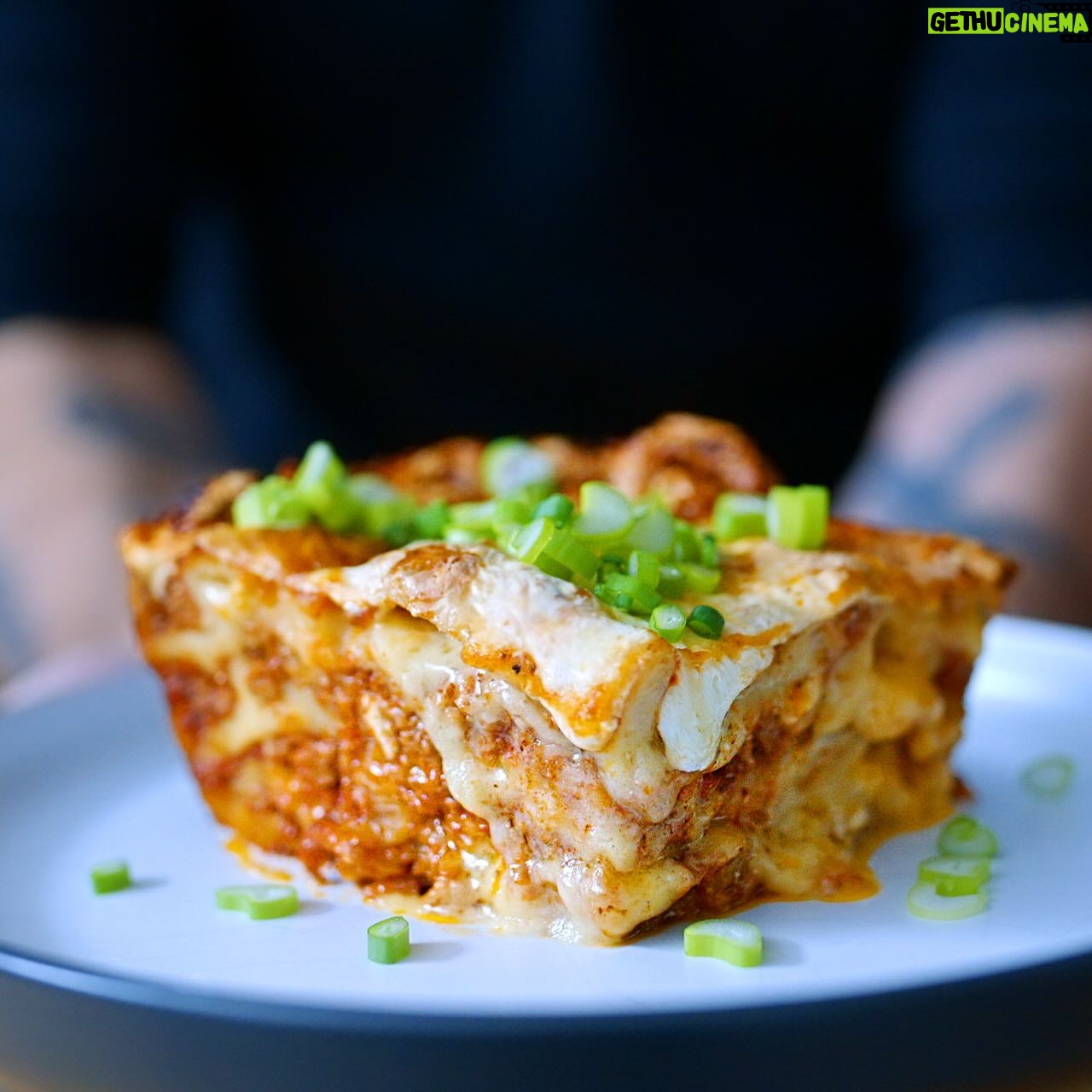 Andrew Rea - 5.9K Likes - Since time immemorial, mankind has wondered: should lasagna include a fully-loaded baked potato? Or rather, only Gene Belcher has. The answers to that question and more on today’s Binging, where I recreate Gene’s Fully Loaded Baked Potato Lasagna from @bobsburgersfox - live now, link in tree!