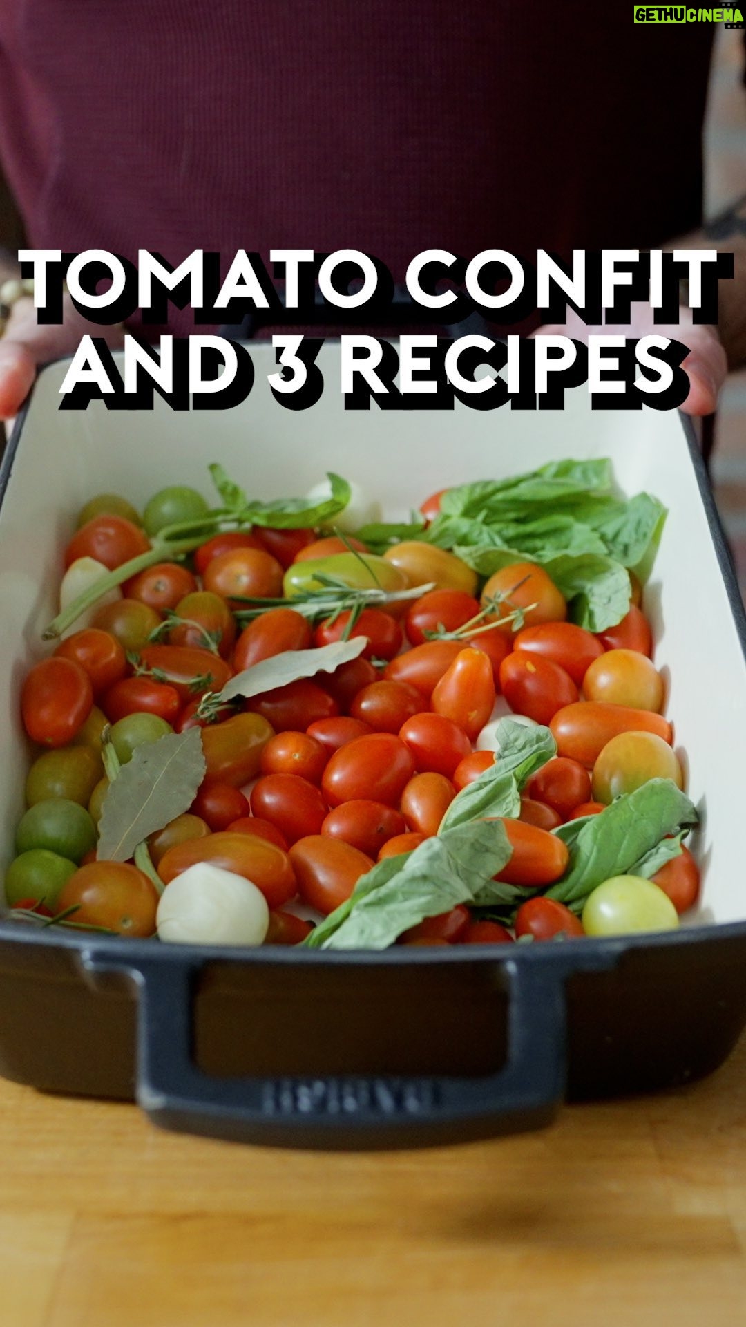 Andrew Rea - 25.5K Likes - Andrew makes Tomato Confit and three recipes using it. Recipe on Babi.sh!