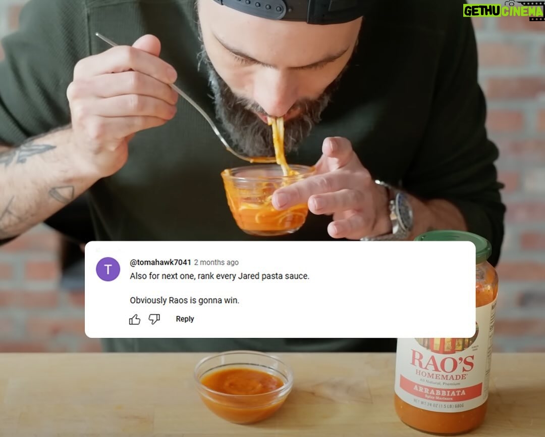 Andrew Rea - 15.1K Likes - Ask and you shall receive 🍝. What should I rank next? Link to watch pasta sauces in bio!