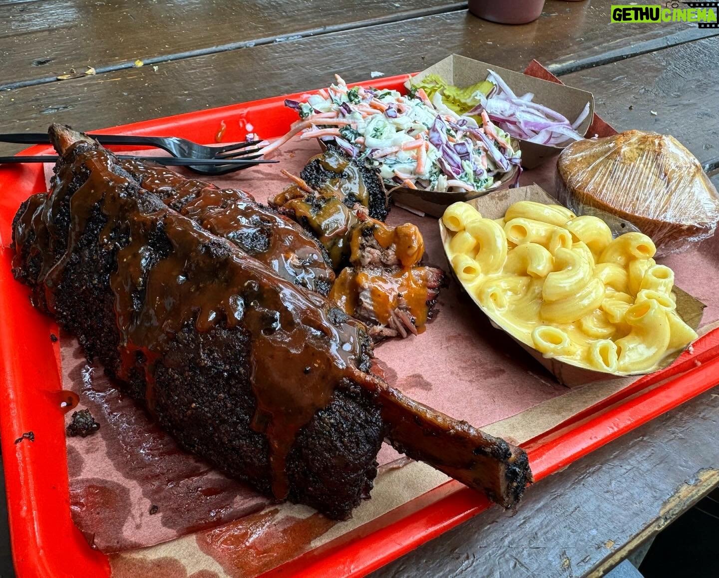 Andrew Rea - 9.7K Likes - Light lunch @terryblacks_bbq in Austin, TX.