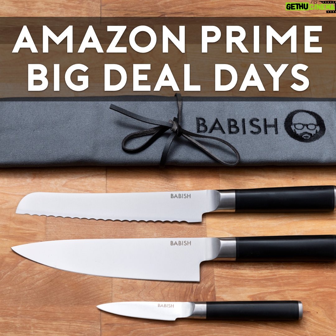 Andrew Rea - 6.6K Likes - It’s time for Prime Big Deal Days! Many Babish Cookware items are discounted, including tiny whisks, knives, cast iron, mixing bowls, Dutch oven, and more. Head to the link in bio to shop!