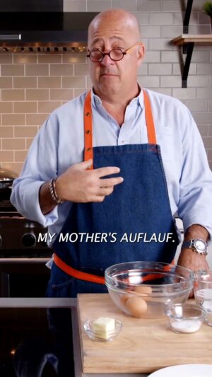 Andrew Zimmern Instagram - Auflauf is one of my favorite Sunday brunch foods and it makes a perfect breakfast in bed for any and all moms this Mother's Day! 

The German-style pancake grows up the sides of the pan and forms an amazing, thick, crêpe-y pancake just yearning to be filled with all of your favorite ingredients. I opted for a sweet version, with fresh berries and powdered sugar, but you can customize this one however you like. 

For the full recipe and more Mother's Day inspiration, visit my website!