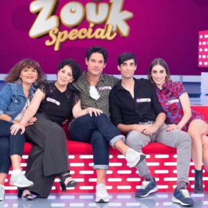 Andri Theodotou Instagram - “Rouk zouk special” αυτή την Κυριακή !!! @ektos_ypiresias @ant1tv  @roukzouk.official @vidalakisalexis @panos_vlahos_official @kortsaridou @marilenagermanou #actorslife #actors #picoftheday #photo #instagram #instagood #instalike  #weekend #2022 #november #special #tvshow #roukzouk