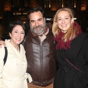 Andri Theodotou Instagram - Συμμαθητές !!! @spyros_tsekouras @anna_koutsaftiki #picoftheday #photography #theatre #lovemyjob #actor #actress #instagram #instagood #instalike #instadaily #performance #classmates #nightlife #night #2023 #february #reunion #winter