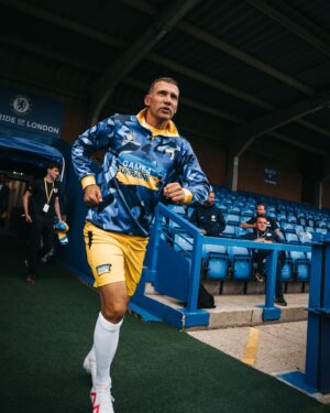 Andriy Shevchenko Instagram - Today football legends, current players, movie and music celebrities will take to the pitch to play a charity football game in support of Ukraine. I thank everyone who came, who helped, believed in this idea and was with us all along, all the people staying with Ukraine on the path to victory!

The goal of the @game4ukraine is to raise funds for @u24.gov.ua , to rebuild school in the Chernihiv region, which was destroyed by a Russian missile. So every donation during the match is important, as it will help 415 children return to school.
•
Вже сьогодні легенди футболу, діючі гравці, зірки кіно, музики вийдуть на поле, щоб зіграти благодійний матч на підтримку України. Дякую кожному, хто приїхав, хто допоміг, повірив в цю ідею і був з нами. Кожному, хто залишається з Україною на шляху до перемоги!

Мета @game4ukraine — зібрати кошти через @u24.gov.ua на відновлення школи на Чернігівщині, яку зруйнувала російська ракета. Тож кожен ваш донат під час матчу важливий, адже він допоможе 415 дітям повернутися до навчання.