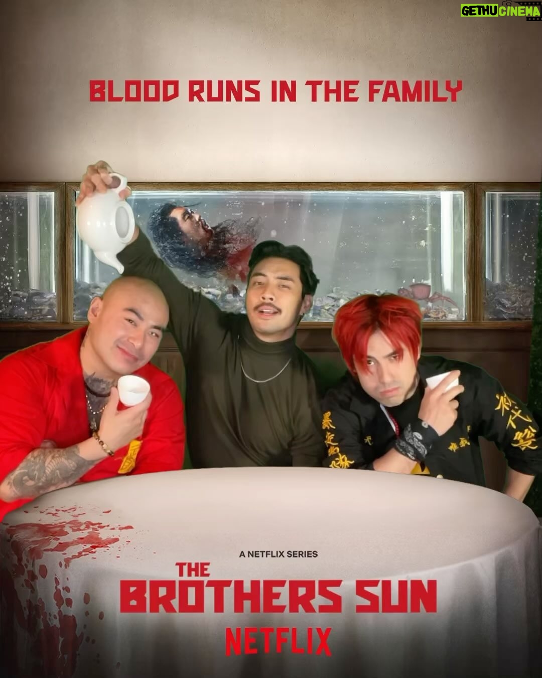 Andy Le - 8.3K Likes - THE BROTHERS SUN IS OUT NOW ON NETFLIX!! 🎥🎬🔥
Grateful to come play on the show🙏 WITH MY BROTHERS THE OGs FROM OC TEAM BAY @brianle_official @yoshi_sudarso 👐🔥
Huge Shoutout to THE BROTHER SUN FAMILY CAST AND CREW for looking after us and creating memories together!!!🙏💜
#thebrotherssun #netflix #martialclub