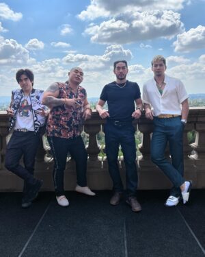 Andy Le Instagram - THE BROTHERS SUN IS OUT NOW ON NETFLIX!! 🎥🎬🔥

Grateful to come play on the show🙏 WITH MY BROTHERS THE OGs FROM OC TEAM BAY @brianle_official @yoshi_sudarso 👐🔥 

Huge Shoutout to THE BROTHER SUN FAMILY CAST AND CREW for looking after us and creating memories together!!!🙏💜

#thebrotherssun #netflix #martialclub