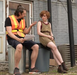 Andy Muschietti Instagram - Throwback thursday#2 probably discussing trauma with @sophialillis 📸 : @brookepalmer61 @itmovieofficial