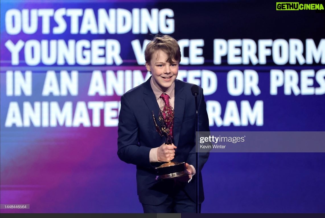 Andy Walken - 6.5K Likes - Sometimes the unexpected happens! This is something I have dreamed of, and I am beyond happy (gobsmacked even) to get to bring this beautiful Emmy home with me! My thanks and gratitude to Netflix @netflix, Megan Dong @sketchshark and the whole Centaurworld team, The Emmys / Television Academy @televisionacad
Also Thanks to my parents for everything, My aunt and uncle,
My sister @kate.walken for flying all the way across the country to be my plus one
My wonderful manager Jilllian Neal @JillianNeal and Untitled Entertainment
My agent Philip Marcus at @cleartalentgroup and everyone that made this possible!
Suit @boss #hugoboss
Shirt #theory @theory_
Shoes #ysl @ysl
Style by @theclaudiawells
Hair by #lisameyers
(Tie borrowed from my Uncle Alvin)
#emmys #emmyawards #childrensandfamilyemmys
#grateful #dream #thankful #suprise
#netflix #centaurworld #durpleton #youngdurpleton