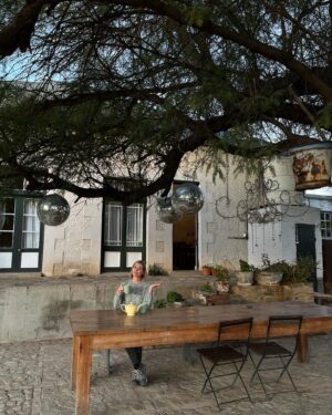 Anel Alexander Instagram - Just having a cuppa rooibos on the stoep of the Klaarstroom Guest House ☕️ In 2013 I had the privilege of shooting ‘Faan se Trein’ in the tiny dorpie of Klaarstroom in the Klein Karoo. It was one of the best filmmaking experiences of my career, thanks to the hospitality of Jeremy and Sharon at the guest house (where we stayed for the 6 week shoot) and the neighbouring farmers and residents that spoilt us rotten. I will always keep coming back! @klaarstroomsharon #roadtrip #beautifulsouthafrica