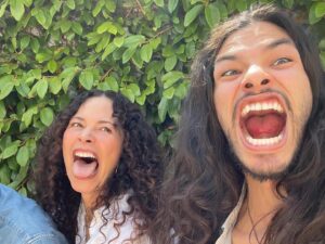 Angela Alvarado Instagram - Mother’s Day with the loves of my life! #mothersday2021❤️ #blessed #family #grateful #sons #happylife #amoresdemivida @redamorosa @revelationman @naturalmodelsla