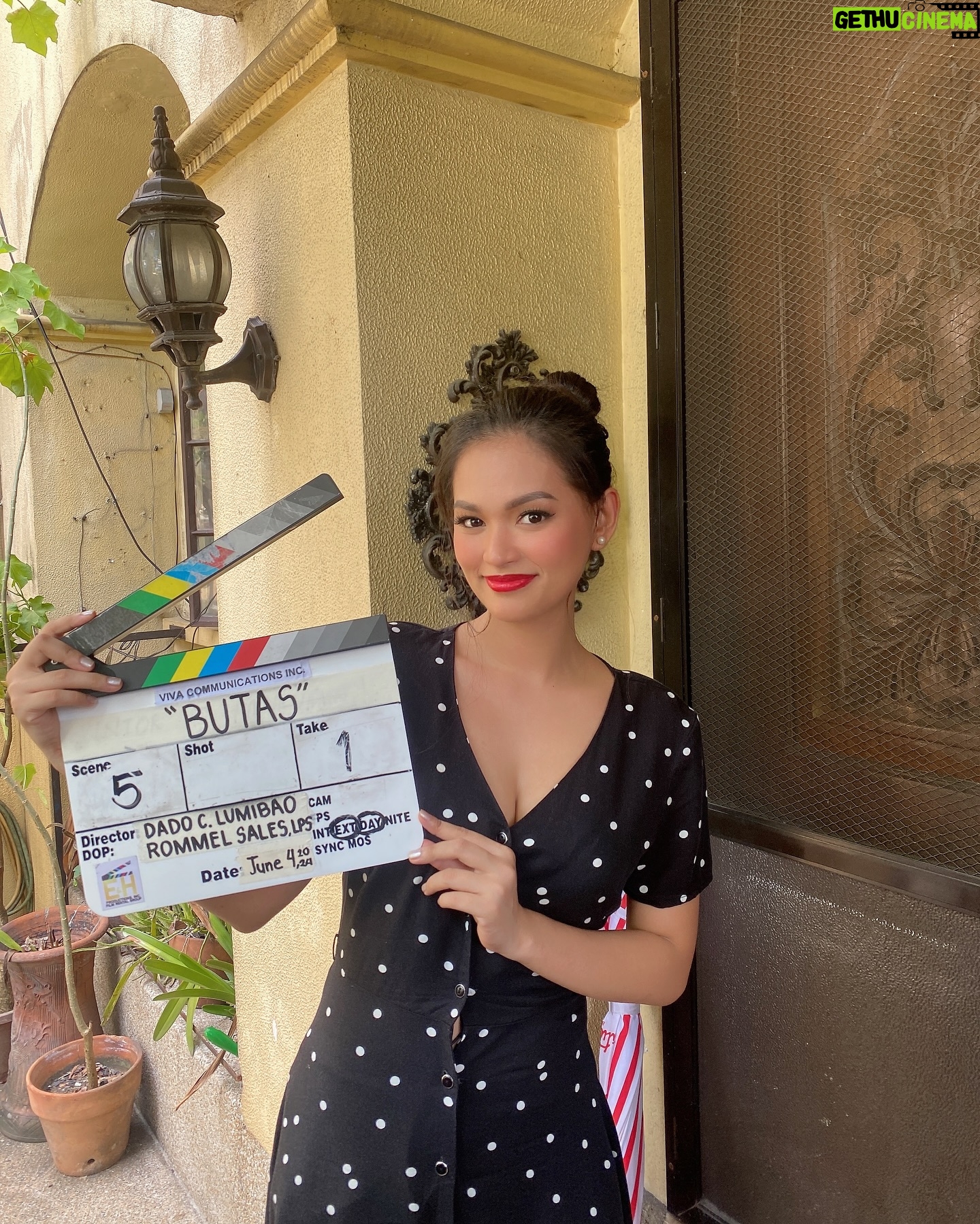 Angela Morena - 3 Likes - Filming! #Butas directed by: @dadolumibao
Make up: @regzgel
Stylist: @styledbyashley_est2010