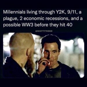 Angelique Kenney Instagram - Never had holy war on my bingo card or seriously contemplating meeting my maker before my 80’s … shall it really hit the fan. 

Time to dust off your Bibles for some of you. 

💩 is getting real peeps