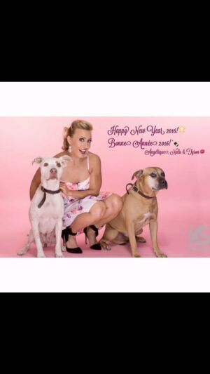 Angelique Kenney Instagram - Each year after New Year’s comes to dreading January 2, which is the anniversary of the passing of my beloved Pitbull Tyson. 

Today is a memorandum to one of my furry kiddos #Tyson a gentle gian #pitbull. 

Tragic start on January 2s 2016 when I had to say goodbye to my mate & furry son Tyson who had to cross the #rainbow bridge & meet God.

He was a total teddy bear 🧸 very sweet, loyal, big furry baby. It was the first time I had to deal with the passing of my own dog and all the sudden Nalu his big sister became a granny and we both were weeping and dealing with this passing. 

#rip my sweet baby boy. I will see you when there again in #Heaven as we all know, all dogs go to Heaven ❤️🌈🐾

➖➖➖➖➖➖➖➖➖➖➖➖
#model #happynewyear #restinpeace #furrykid #furrykiddo #missyou #dog #dogs #dogsofinstagram