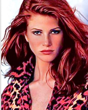 Angie Everhart Instagram - #friday @gilles_bensimon #meow and throw in a #cactus lol
