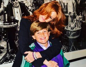Angie Everhart Instagram - This kind and gentle soul brings me so much joy. Living life through his eyes of such kindness is a true blessing. I am blessed to be his mother. #ilovemyson #motherson #momsofinstagram #momlife #son #love #ifuckinglovemykid