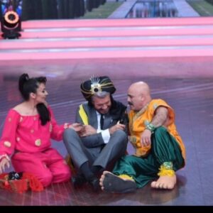 Anita Martínez Instagram - Noches Mágicas, de risa y juego, de familia y celebración
Gracias @marcelotinelli 
Gracias @americatv 
Gracias a la gente que nos hace 
♥️♥️♥️♥️