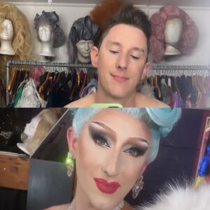 Anita Wigl'it Instagram - A bit of mascara and lipgloss really does change things up 🤪
