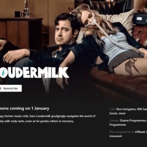 Anja Savcic Instagram - Happy almost New Year- all three seasons of Loudermilk hit NETFLIX tomorrow!

If me passed out with a sleep apnea machine isn’t funny enough for you then I’m positive some of my favourite people @willsasso #RonLivingston @brianregancomedian @laura_mennell  @benrogersmusic or @rickyblitty (amongst others) will be 🧡🧡🧡🧡🧡
