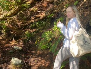 Anja Savcic Instagram - By the ocean and in the trees