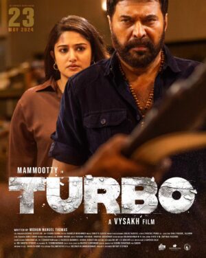 Anjana Jayaprakash Instagram - I am on a film poster with THE Mammookka! 🤯🎉
Okay,be cool. 😌

 #Turbo In Cinemas Worldwide in 15 days! 

 On May 23 , 2024 🔥

 @mammootty @mammoottykampany  @directorvysakh @midhun_manuel_thomas @george.mammootty @theanjanajayaprakash @shabare_esh @suniltollywood @rajbshetty @kabirduhansingh @vishnu_sarma @truthglobalfilms @samad_truth @dqswayfarerfilms @sunil.singh1981 @amina.nijam  @niranjanaanoop99  @sandhyamanoj  @rajakrishnan_mr @basil__paulose  @christo_xavier_ @shajie__naduvil @shajipadoor @aashiq_salaam_ @shameer__muhammed @rasheedahammedclt @vivek_km_karma @phoenix_prabu_action_director @melwy_j @abhijith_costumedesigner @avusepachan_philip @sreenath_n_unnikrishnan @saranblackstar @aroma_mohan @prosabari_17 @devadevanv @sujai_james @viswanathanvijith @vichu_369 @rjsoorajdoha @rebinmk @hameedali_punnakkadan_369  #TurboFromMay23 #Mammootty #MammoottyKampany #Vysakh #MidhunManuelThomas #SamadTruth #TruthGlobalFilms #WayfarerFilms