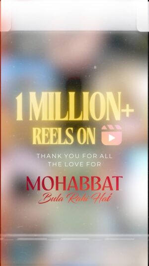 Ankit Tiwari Instagram - We are elated that “Mohabbat Bula Rahi Hai” has crossed more than 1 Million Reels on Instagram! Share your reels with us and we will compile and share it on our channel!! @payaldevofficial @adityadevmusic @kunaalvermaa @navjitbuttar @paawonb #mbrh #mohabbat #mohabbatbularahihai #payaldev #ankittiwari #apnidhun