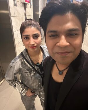 Ankit Tiwari Instagram - May your special day  surrender with happiness, filled with laughter, wrapped with pleasure, brightened with fun, blessed with love , remember with joy,…. And enriched with hopes , HAPPY BIRTHDAY @bhagyashree.online ❤️❤️

#bhagyashree #birthday #beauty #beautiful #pallavi #pallavitiwari #ankittiwari #ankittiwarionline #ankitans