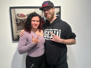 Ann Khozine Instagram - VISITORS exhibition by @nickkarpphotos at NADA East Broadway is open! 🫶🏼 incredible work of art, a dream come true for so many. Please stop by & visit. ❤️