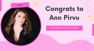 Ann Pirvu Instagram - Most #luverly early birthday gift I could have ever asked for🥹❤️‍🔥🫶🏻❤️‍🔥

Have you heard about the LUV app?! This wonderful new platform and community of romance content creators has been a magical playground of inspiration for me this year, and I’d LUV for you to join in ;)

Check out https://www.luvcentral.com/signup — to sign up and get inspired 💕💕💕🎬💕💕💕 @luverlies

#TuesdayThoughts #romance #community #LearningToLoveAgain #romcom #harlequin #BrainPower #PepLife #LoveLuv #WorkinMoms #Reign