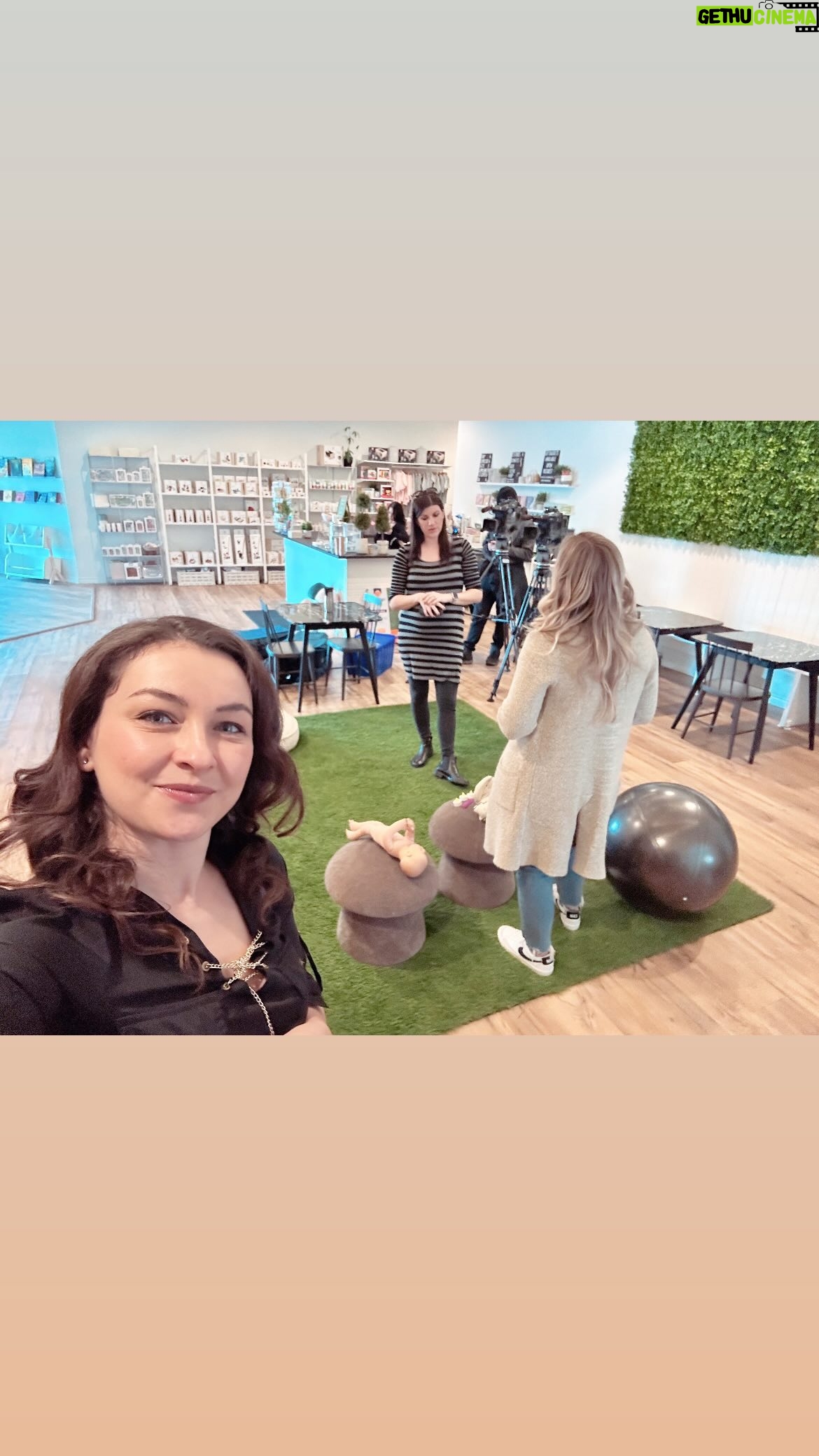 Ann Pirvu - 3 Likes - Can you guess what #HarmonyMacKenzie and I
—are doing—
in this episode of #WhatDoYouDo 🎬?!
🫶🏻
Write me below xo
🐣
#WatchWednesday #SneakPeek @cable14 💋
#newshow #comingthisfall #PepLife
#workinMoms #Reign