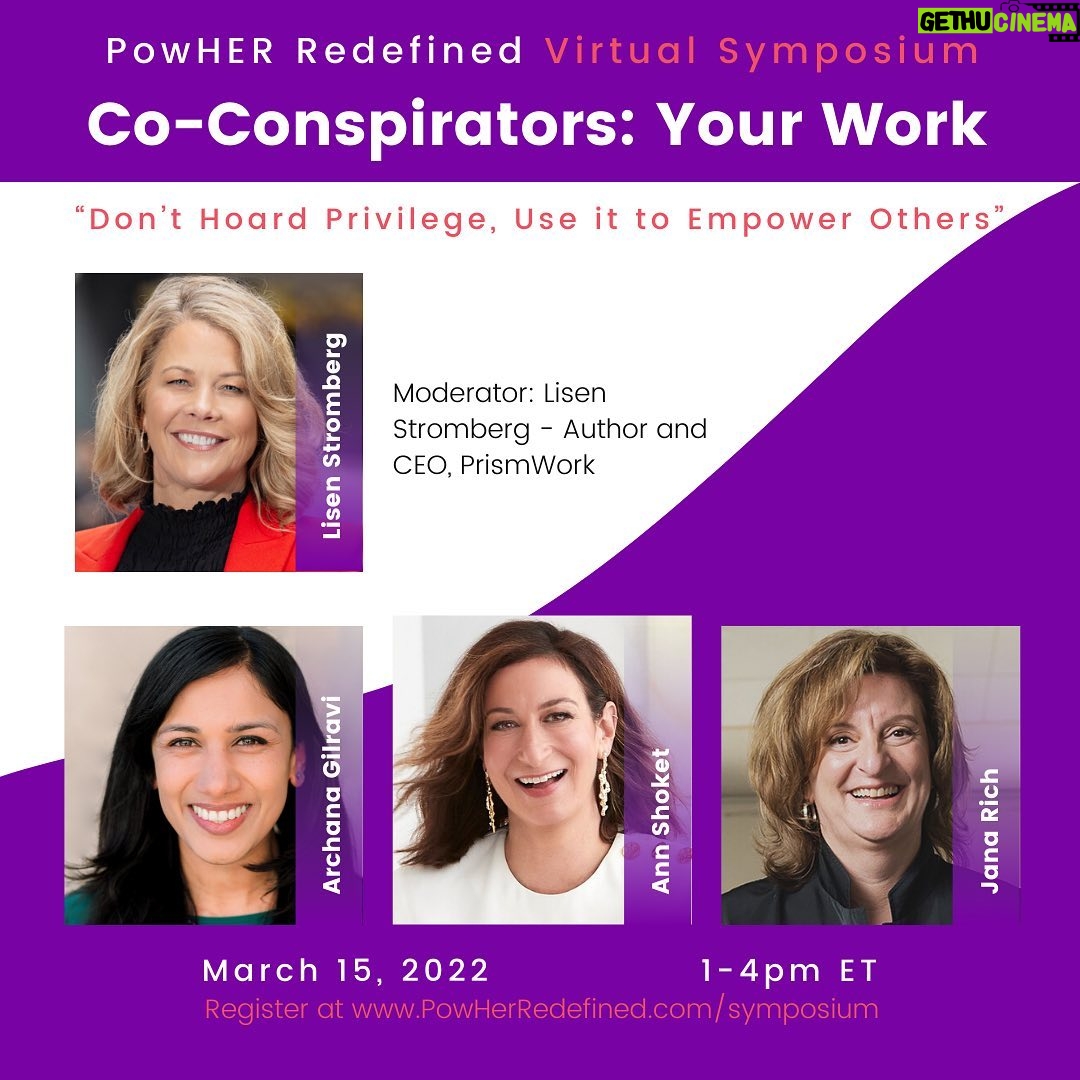 Ann Shoket - 56 Likes - TODAY! It’s an honor to be in conversation with @archanagilravi @janarich @lisenstromberg about the ways that white women can show up for Black women and Women of Color.💜✊ Go to @n2formation to join the convo. #powherredefined