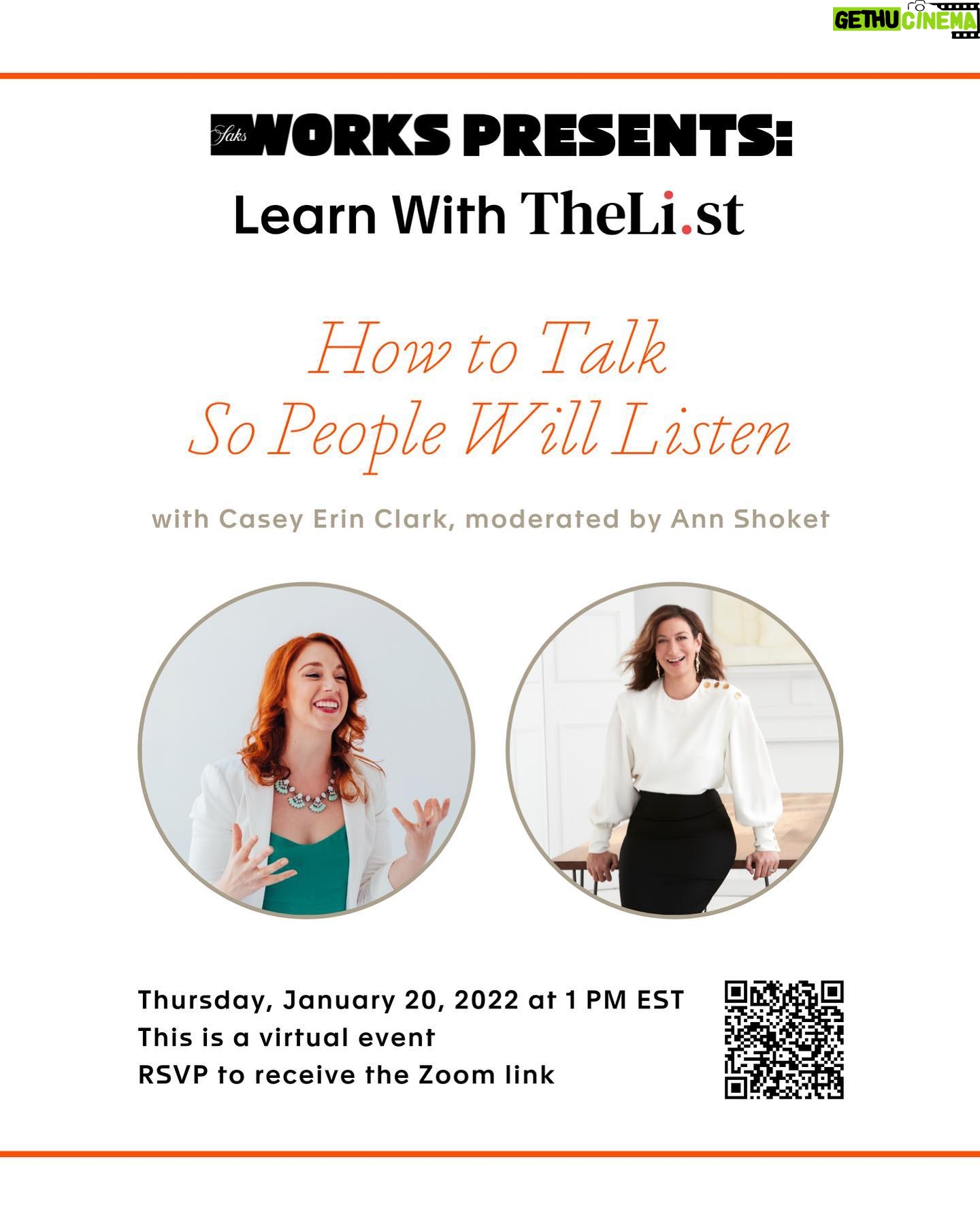 Ann Shoket - 65 Likes - You know that feeling that…you’re just not connecting? You see your boss tune out, or the client’s eyes go dark, your stories fall flat😳😳😳 this is the session for you! I’m thrilled to moderate a@convo with @caseyerinclark @vitalvoicetraining 📢📢📢How To Speak So people Listen! Presented by our friends at @saksworks. Rsvp at link in bio. 👆👆👆