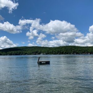 Ann Shoket Instagram - Wishing you a moment of peace, rest and joy this weekend. I’ll be floating in this lake in 3-2-1… 🌞