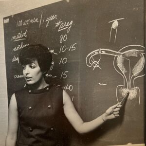 Ann Shoket Instagram - Happy Women’s Day to my amazing mom—who has made me everything I am today (This is a 1968 pic of her explaining how NOT to get pregnant in her work at a Family Planning Clinic!)