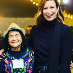 Ann Shoket Instagram - STAND AMONG GREAT WOMEN! It was an epic weekend surrounded by pioneers, legends and icons at @womenofthehall induction ceremony. I’m proud of @theli_st  for being a sponsor and supporting the stories of women to light the way for the next generation!
Pictured: Indra Nooyi, Delores Huerta, Joy Harjo.❤️💪✊