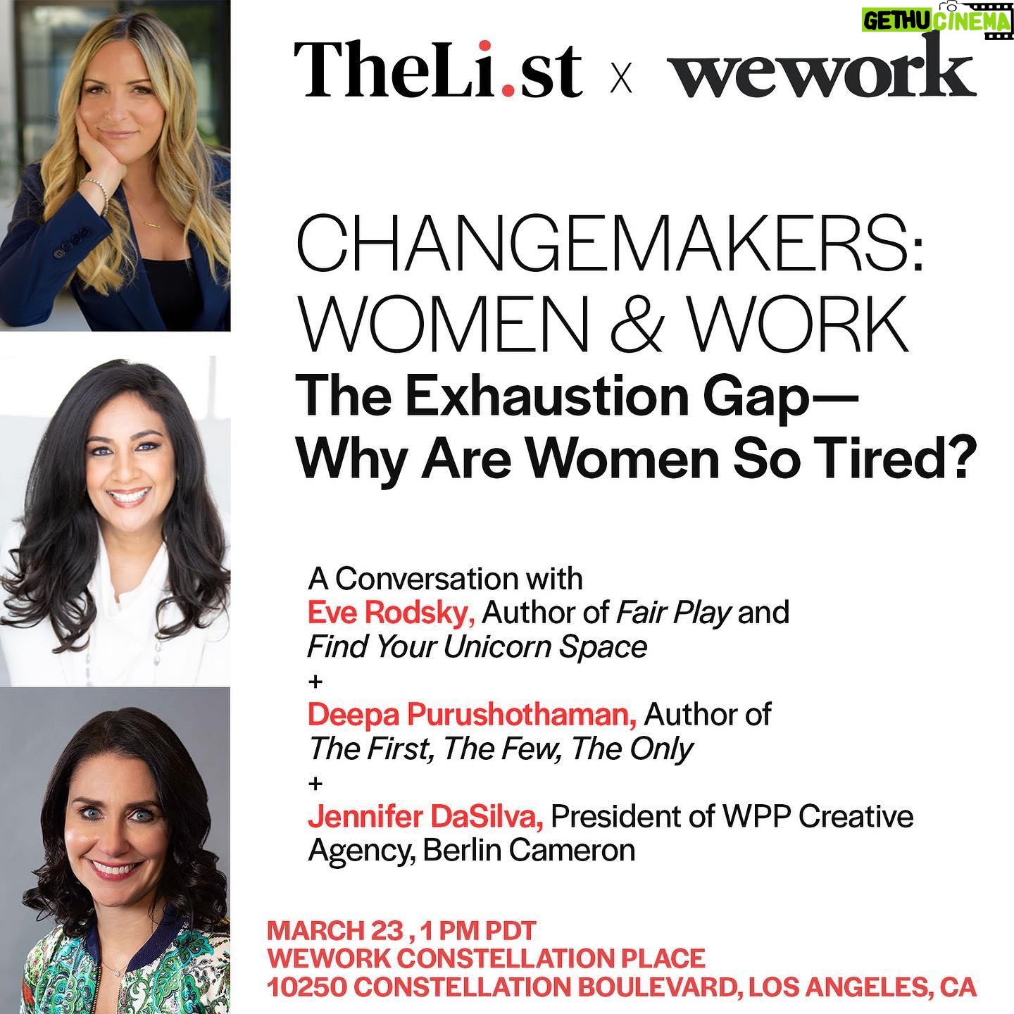 Ann Shoket - 79 Likes - 🚨Why are women so TIRED?🚨 Join me in LA for the first session in the @theli_st and @wework partnership—in person!! @everodsky and @deepa.puru will talk about exhaustion and trauma—at home and at work—and what we can do about it. @jenbdasilva and @berlincameron will reveal research that will 🤯🤯. I’ll be there moderating—see you there, Los Angeles ✊❤️ rsvp link in bio.