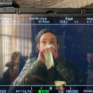 Ann Skelly Instagram - Well lads. Episode 6 airs tonight over on @hbo and it’s a special one. So a little dedication for our special one @laurafdonnelly We get a lot of answers, and we get them in the most dazzling way wrapped in the tiniest and most immaculate of beings. 🍅🧁🃏🔮👁 @nevershbo
