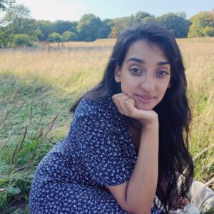 Ann Skelly Instagram - We got crawled on by spiders! However, Kiran maintained this level of serenity throughout.